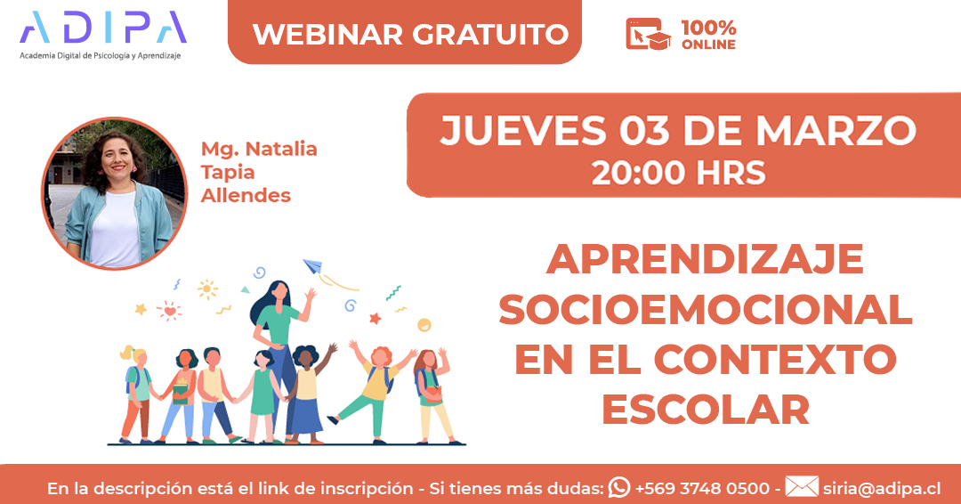 Aprendizaje socioemocional en el Contexto Escolar