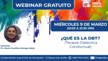 Seminario: ¿Qué es la DBT (Terapia Dialéctica Conductual)?