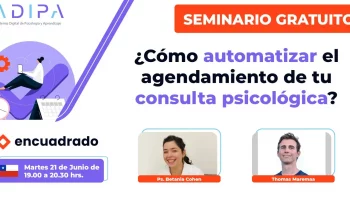Seminario: ¿Cómo automatizar el agendamiento de tu consulta psicológica?