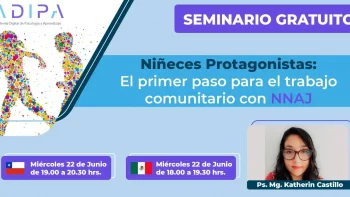 Seminario: Niñeces Protagonistas: El primer paso para el trabajo comunitario con NNAJ
