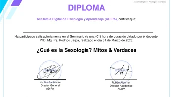 ¿Qué es la Sexología? Mitos y Verdades
