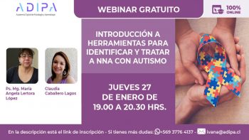 Introducción a herramientas para identificar y tratar a NNA autistas