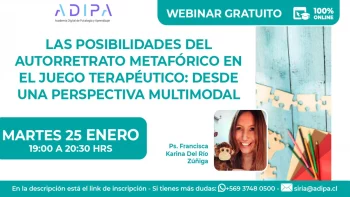 Seminario: Las Posibilidades del Autorretrato Metafórico en el Juego Terapéutico: desde una perspectiva Multimodal.