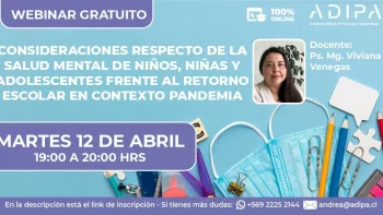 Consideraciones respecto de la salud mental de niños, niñas y adolescentes frente al retorno escolar en contexto pandemia