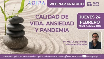 Seminario: Calidad de vida, ansiedad y pandemia