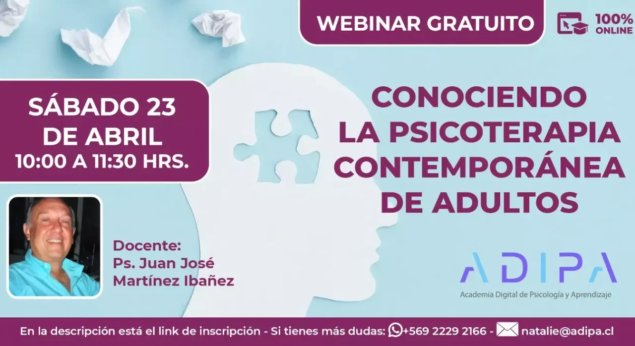 Seminario: Conociendo la psicoterapia contemporánea de adultos