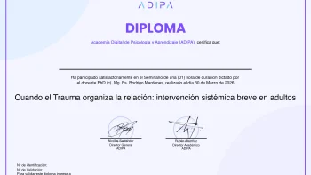 Cuando el Trauma organiza la relación: intervención sistémica breve en adultos
