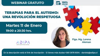 Seminario: Terapias para el autismo: una revolución respetuosa