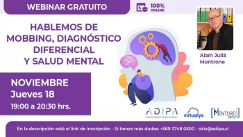 Seminario: Hablemos de Mobbing, diagnóstico diferencial y salud mental